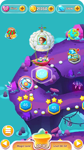 Calm and relaxing gameplay illustration